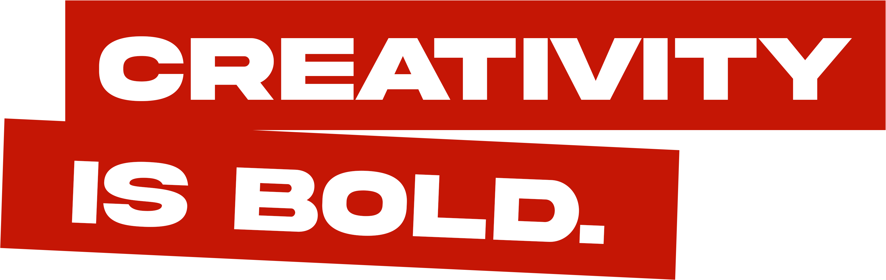 CREATIVITYISBOLD.